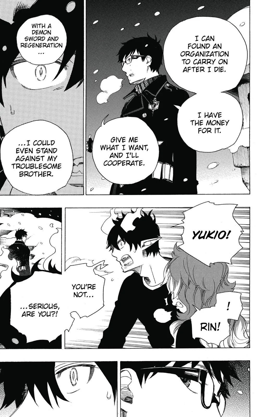 Blue Exorcist, chapter 77, page 19