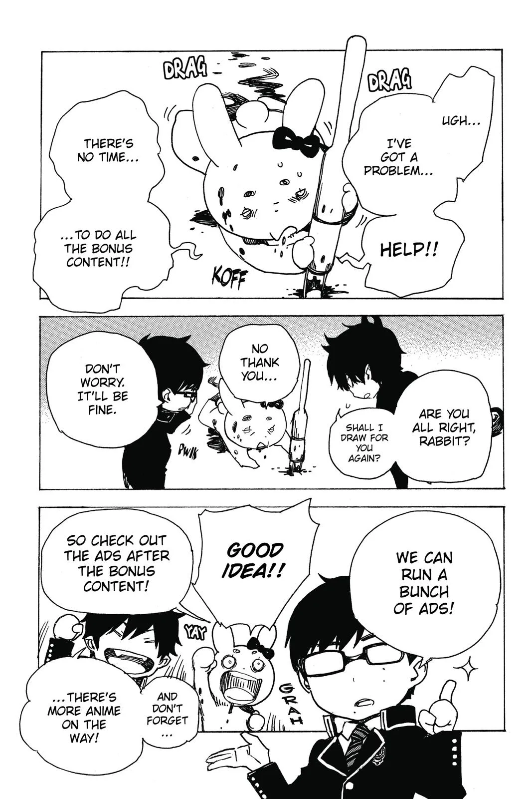 Blue Exorcist, chapter 78, page 35