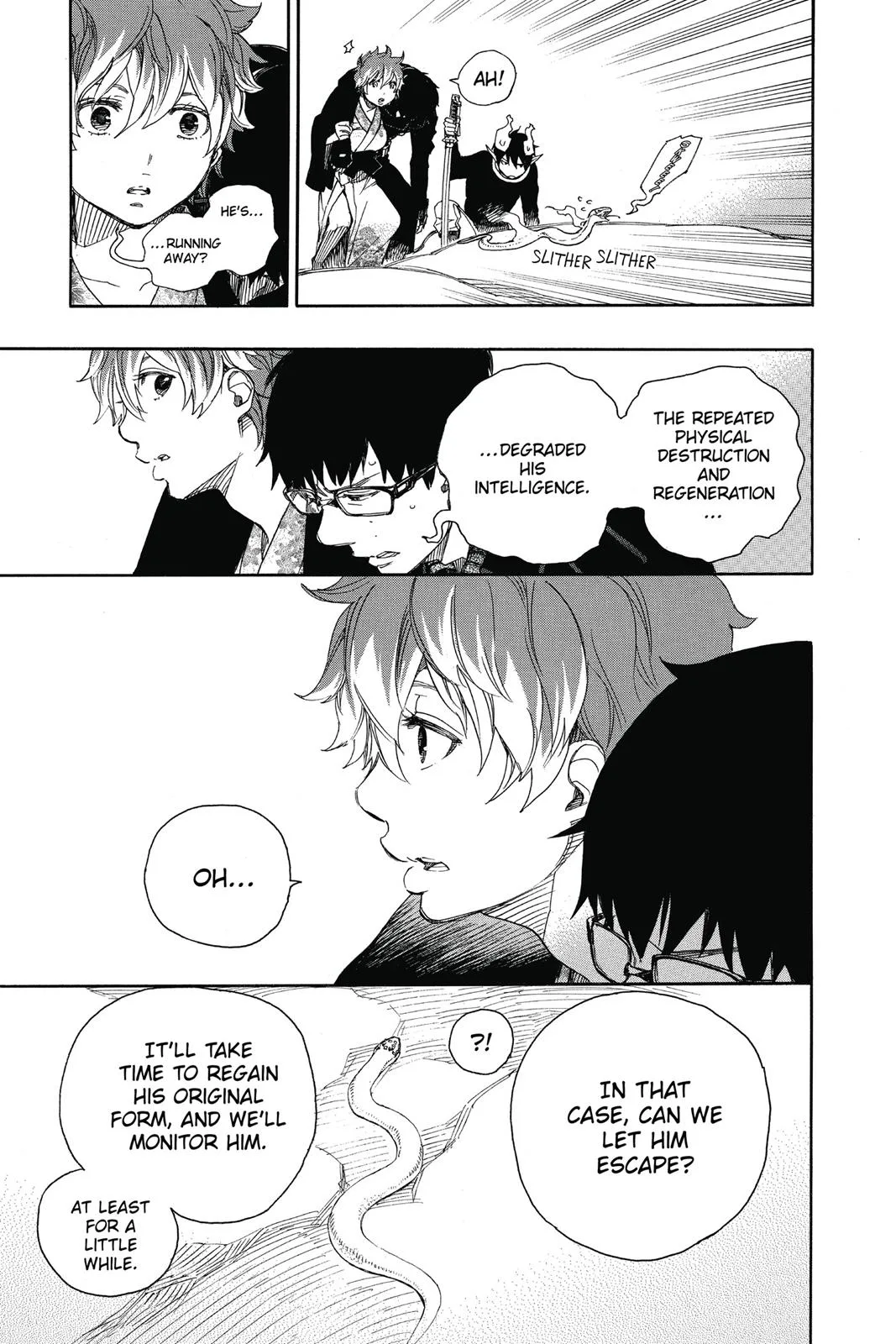 Blue Exorcist, chapter 79, page 38
