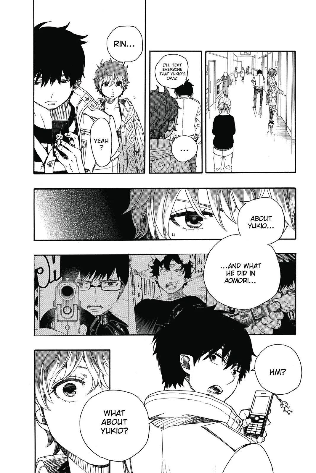Blue Exorcist, chapter 80, page 22