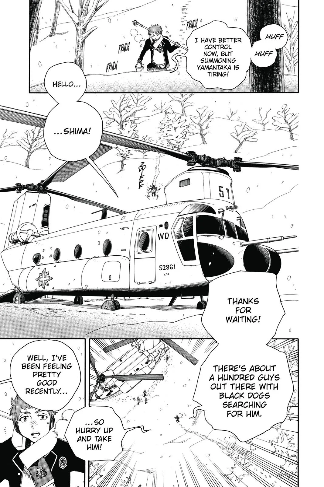Blue Exorcist, chapter 80, page 25