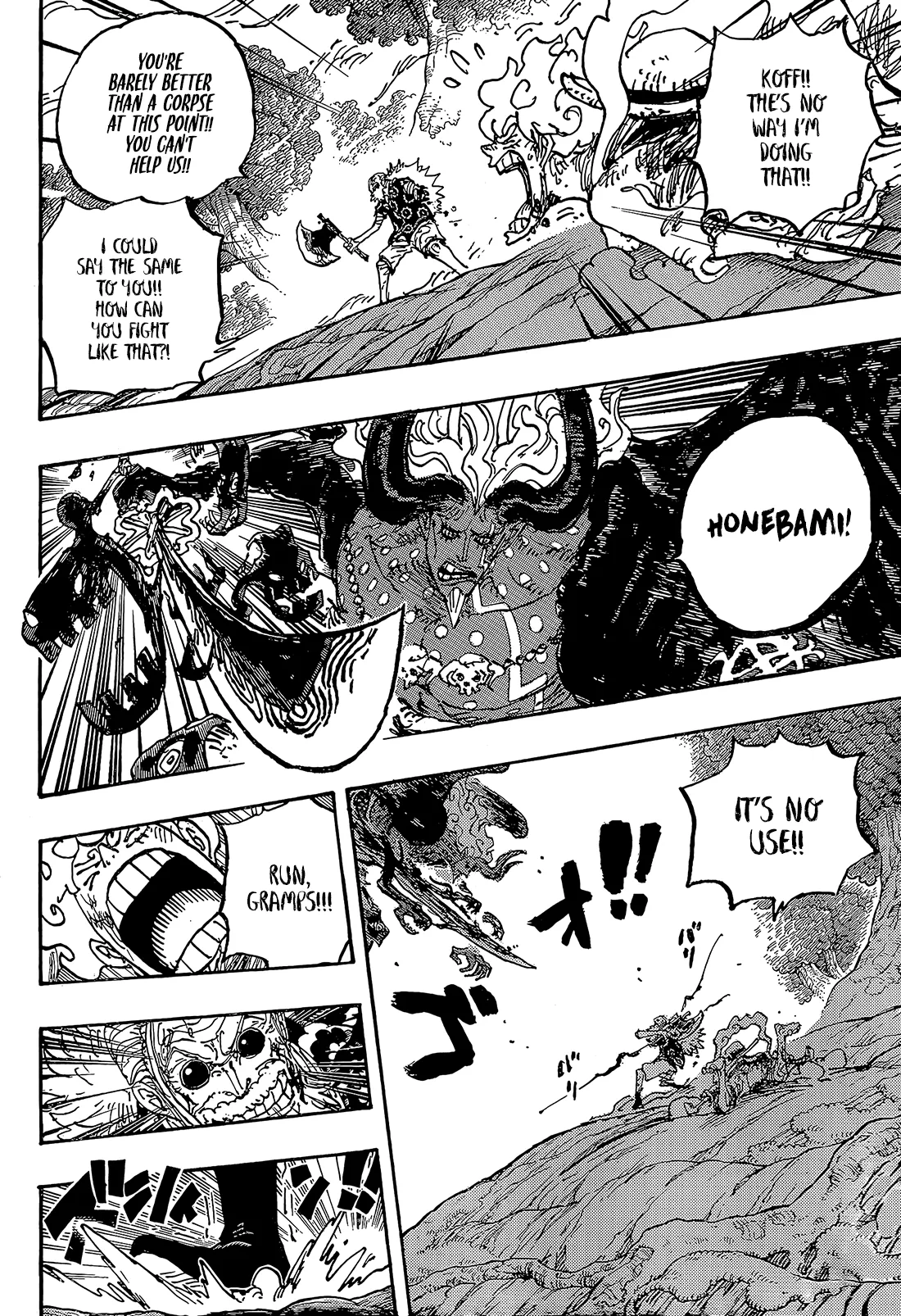 One Piece Manga, chapter 1191, page 13