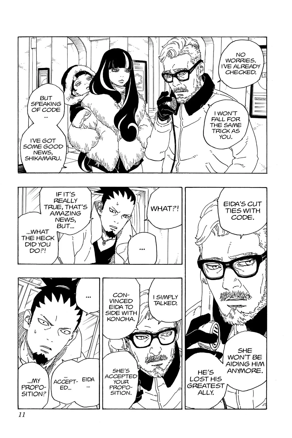 Boruto - Naruto Next Generations, chapter 72, page 11