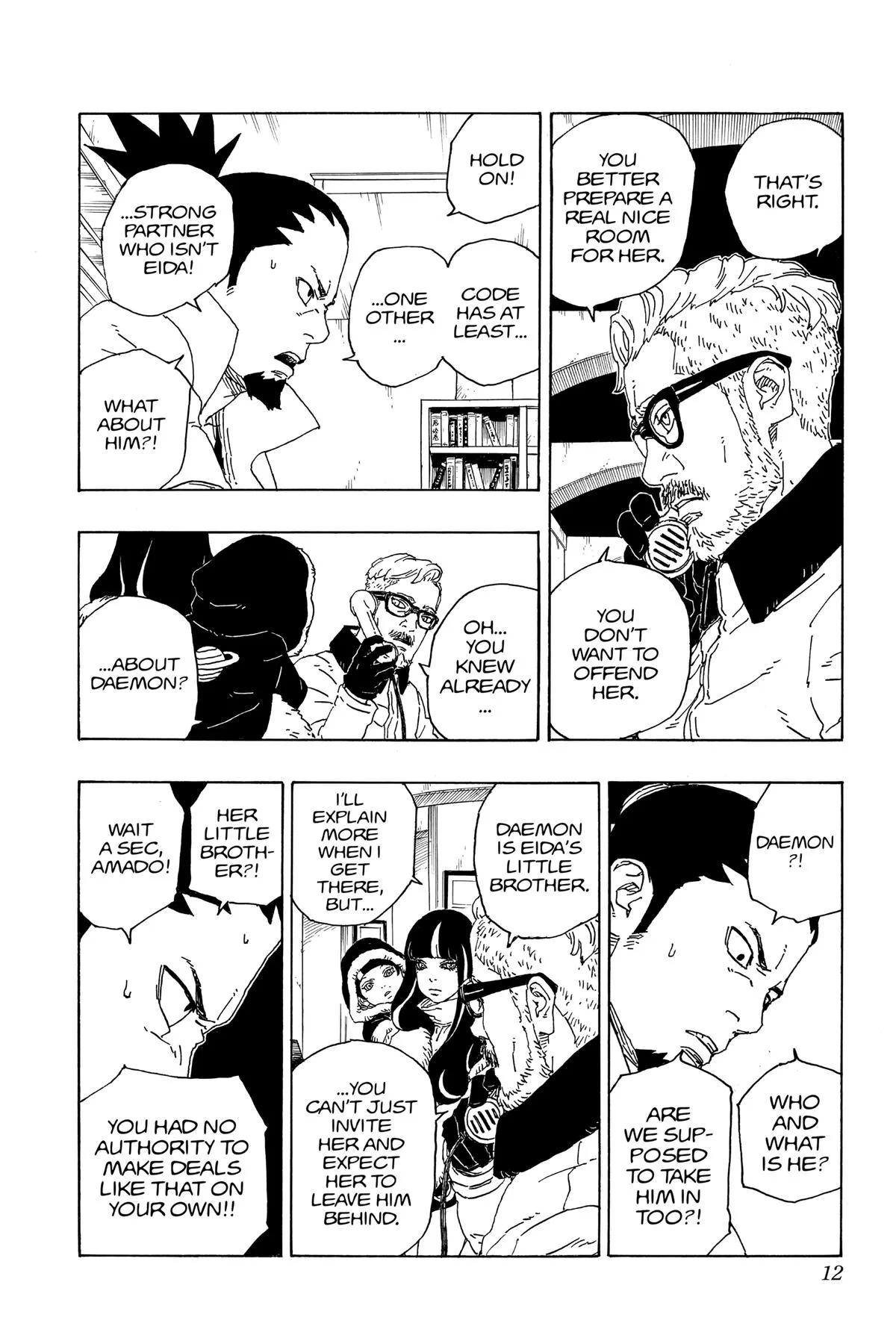Boruto - Naruto Next Generations, chapter 72, page 12