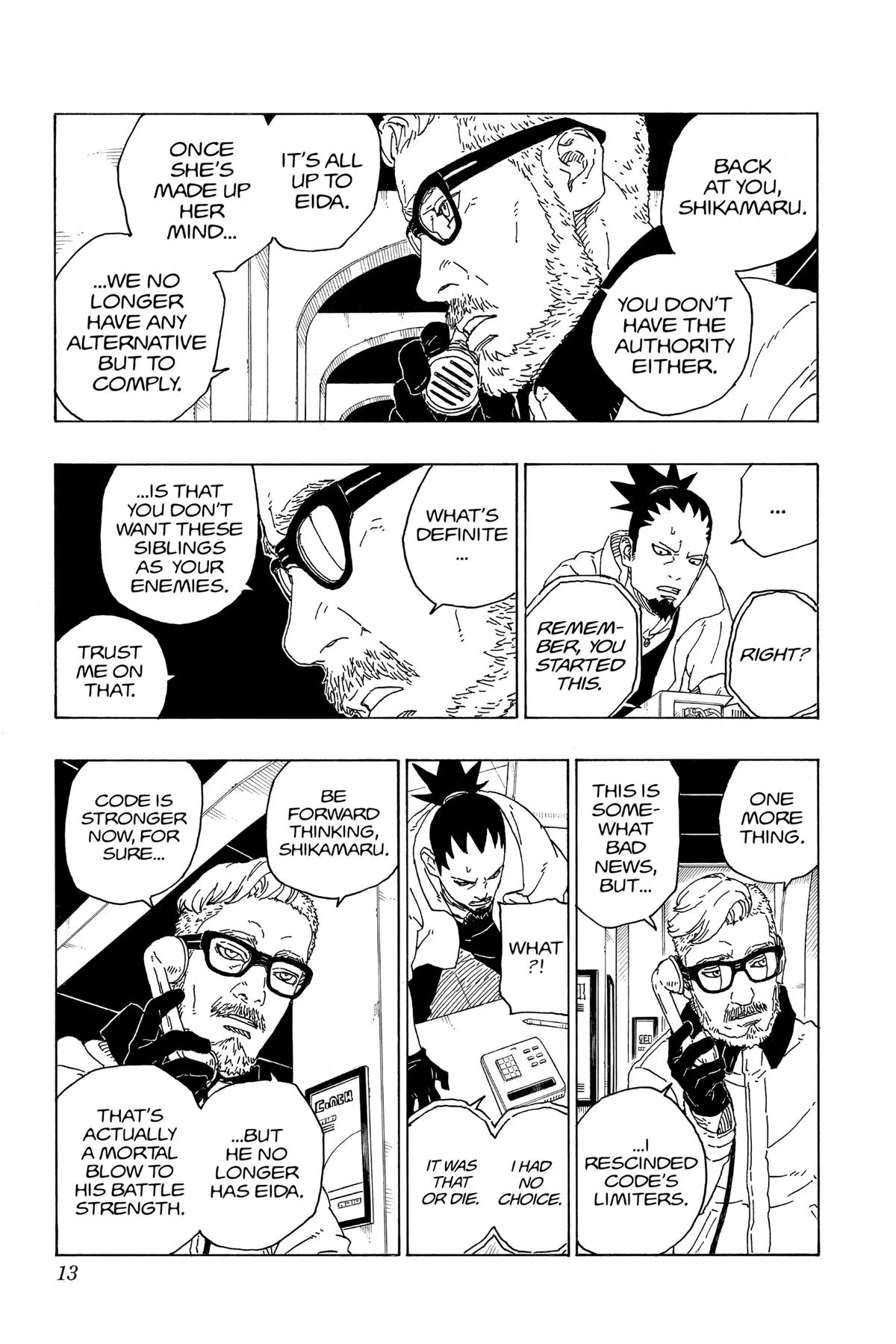 Boruto - Naruto Next Generations, chapter 72, page 13