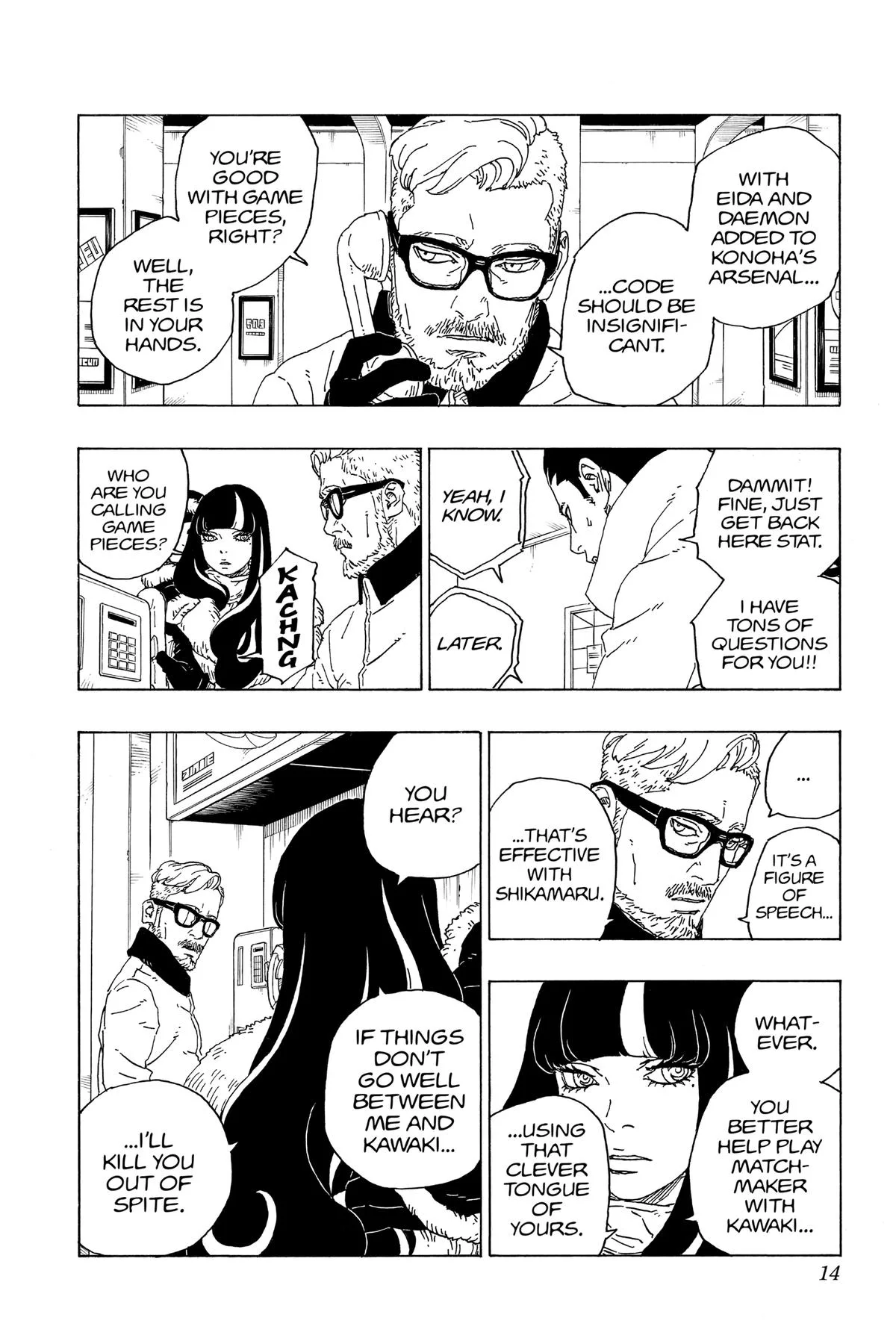 Boruto - Naruto Next Generations, chapter 72, page 14