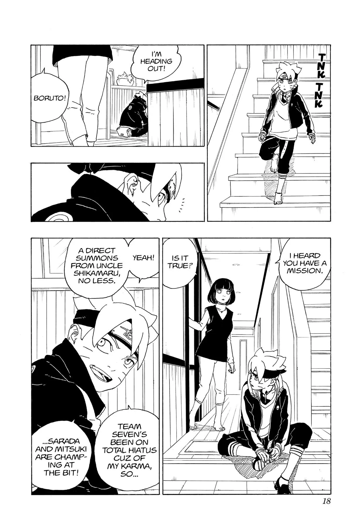 Boruto - Naruto Next Generations, chapter 72, page 18