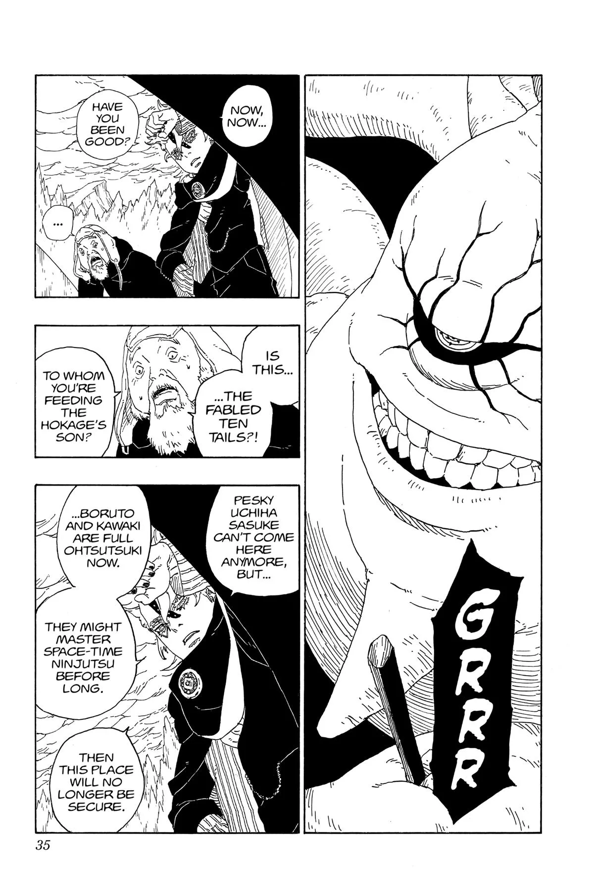 Boruto - Naruto Next Generations, chapter 72, page 35