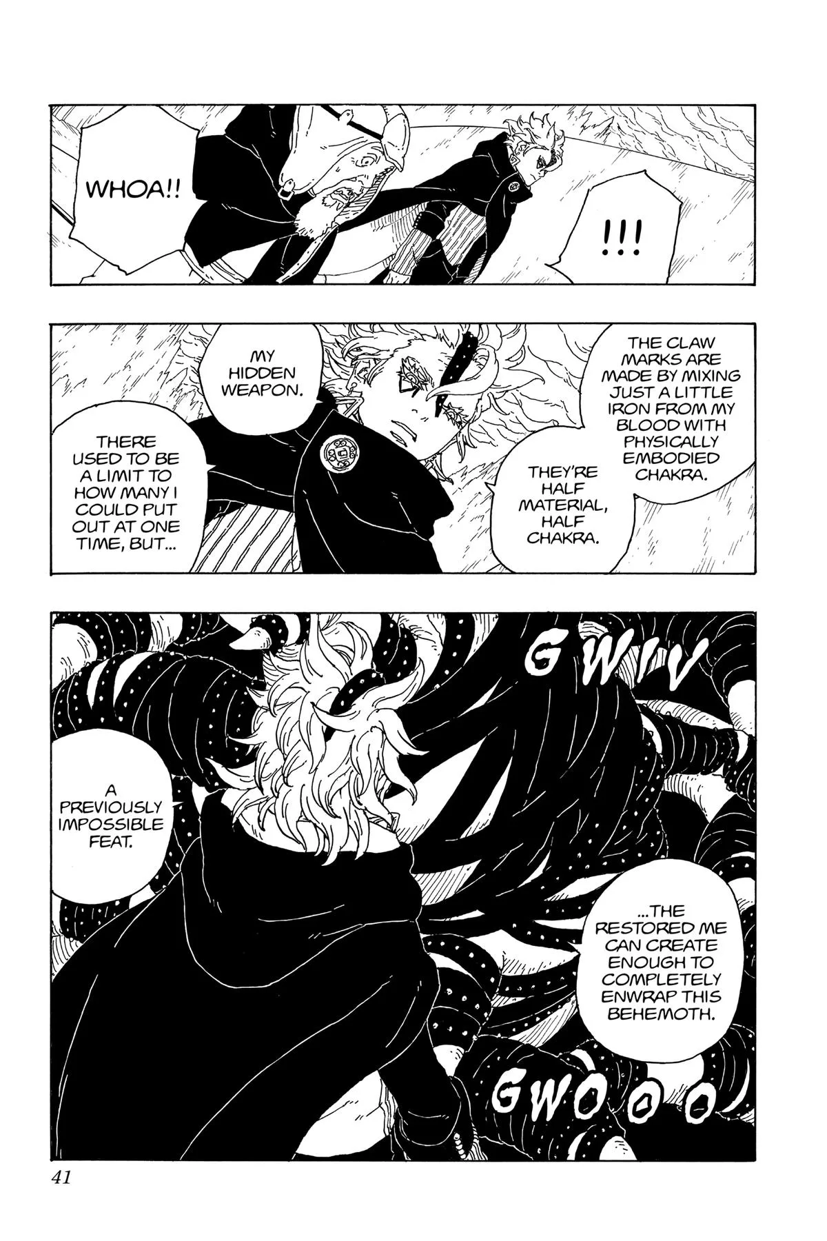 Boruto - Naruto Next Generations, chapter 72, page 41