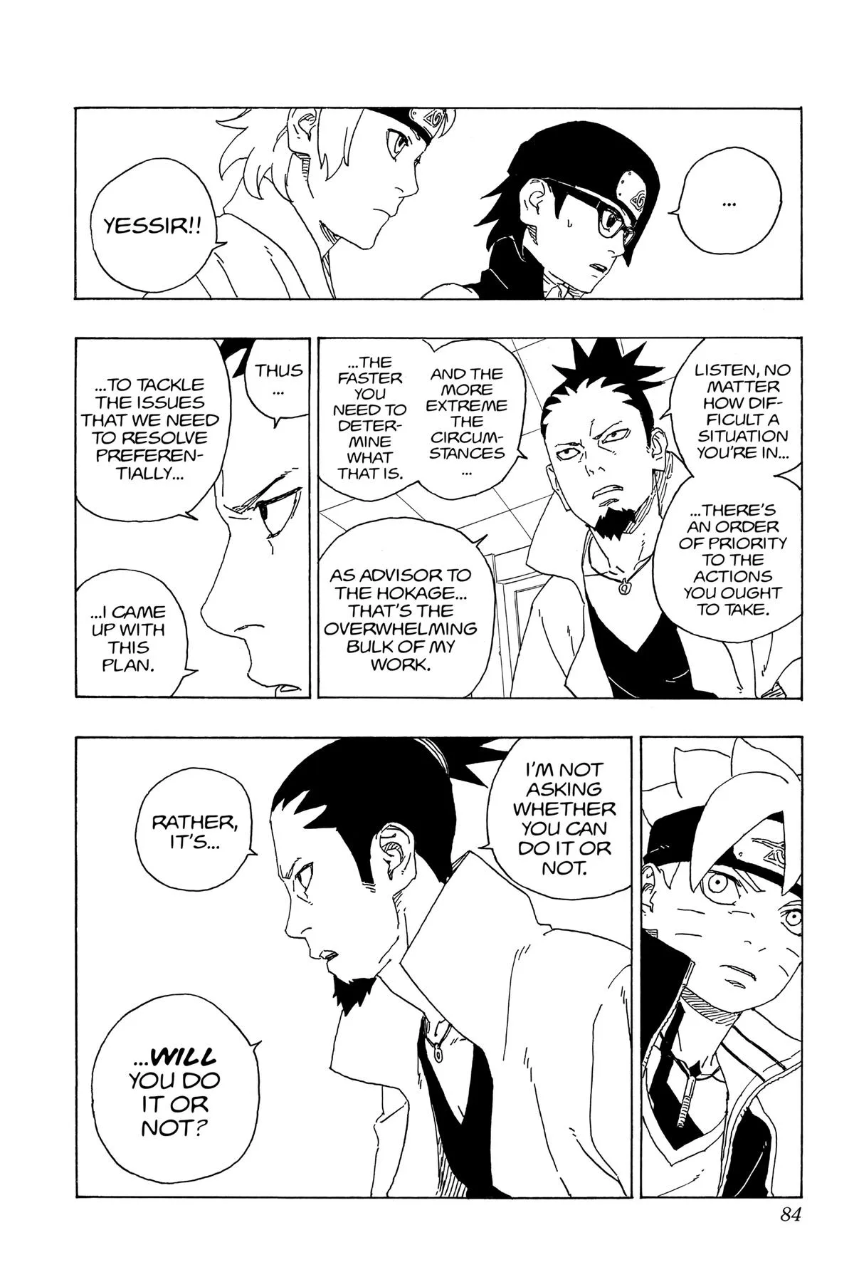 Boruto - Naruto Next Generations, chapter 73, page 36