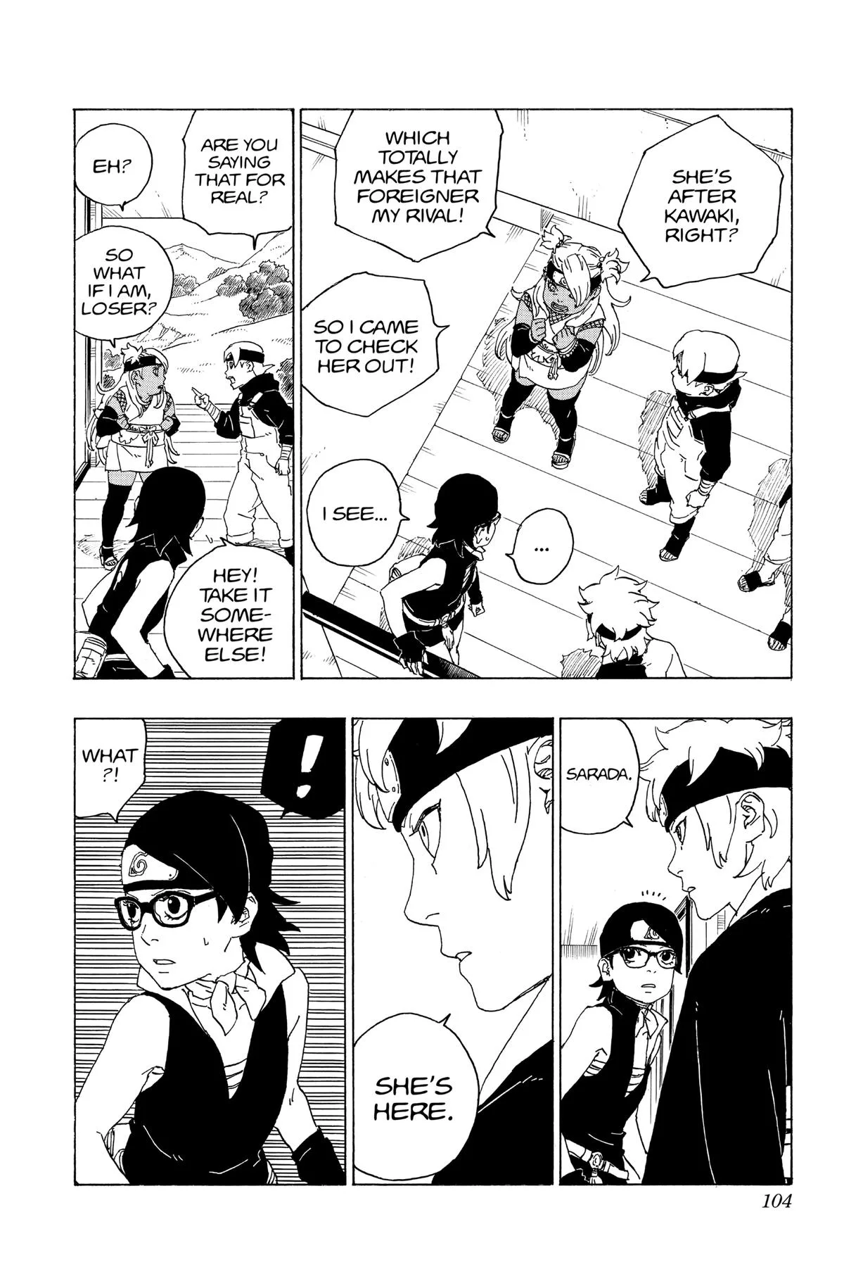 Boruto - Naruto Next Generations, chapter 74, page 14