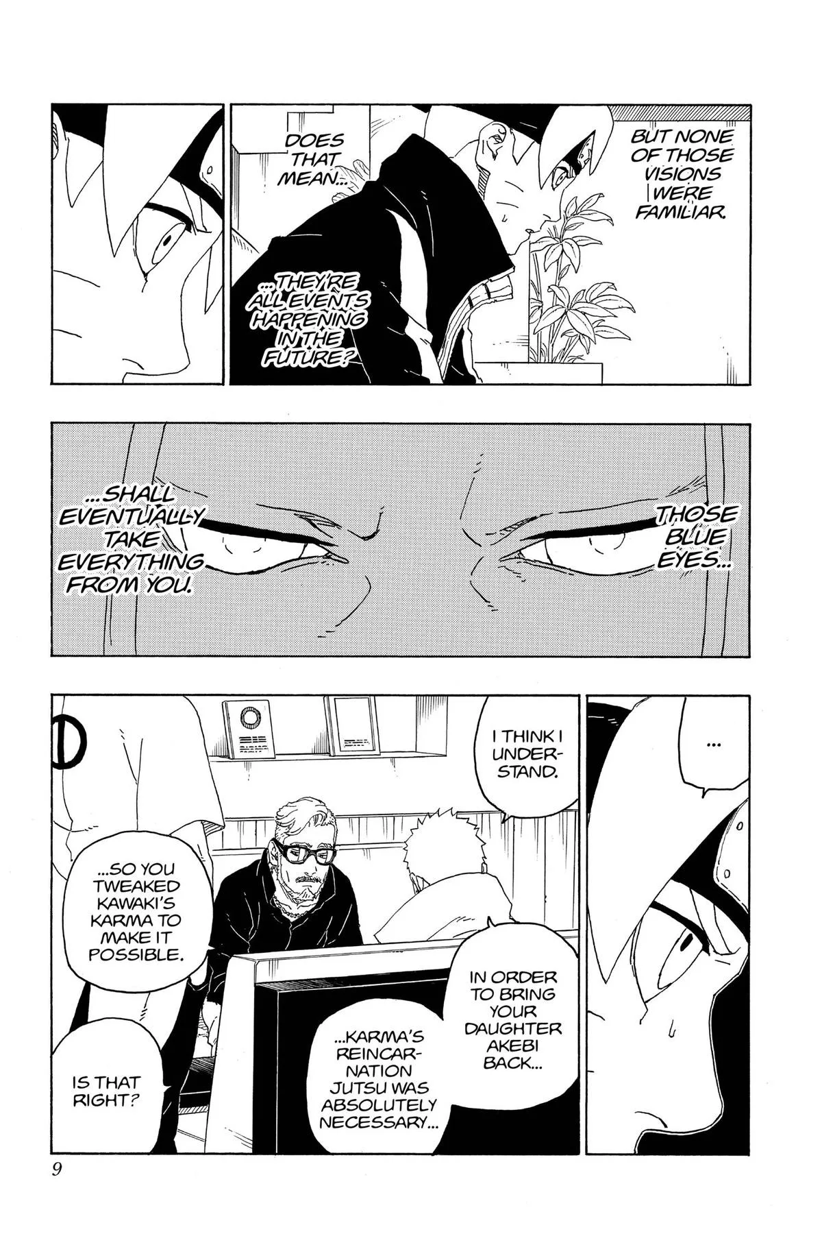 Boruto - Naruto Next Generations, chapter 76, page 9