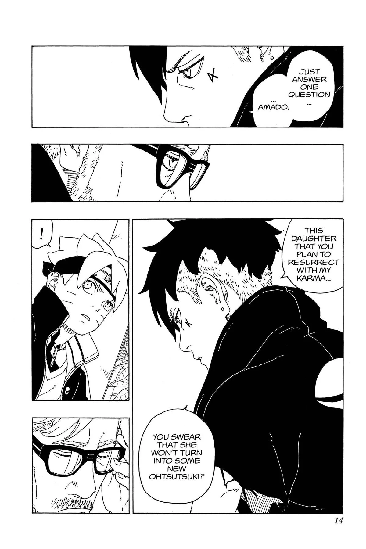 Boruto - Naruto Next Generations, chapter 76, page 14