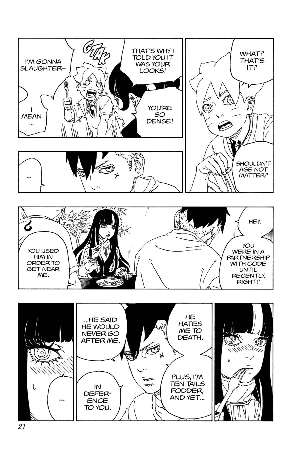 Boruto - Naruto Next Generations, chapter 76, page 21