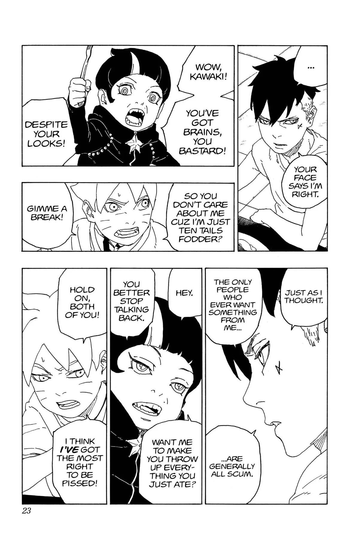 Boruto - Naruto Next Generations, chapter 76, page 23