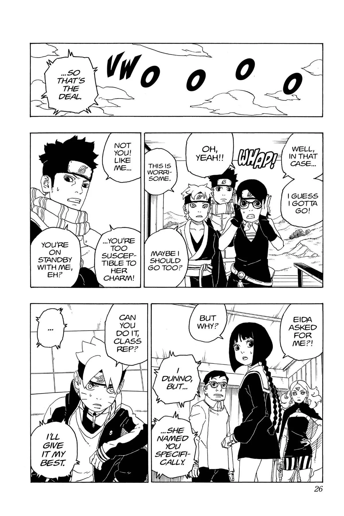 Boruto - Naruto Next Generations, chapter 76, page 26