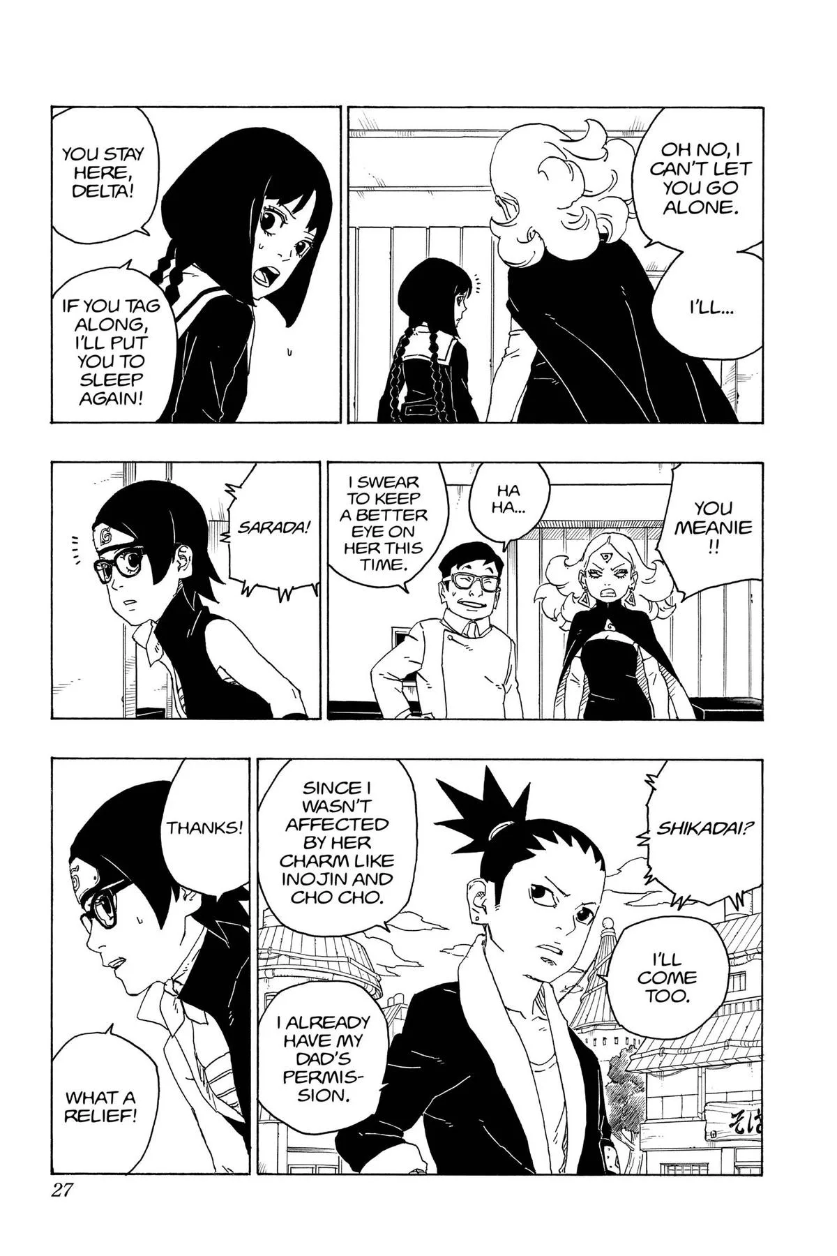 Boruto - Naruto Next Generations, chapter 76, page 27