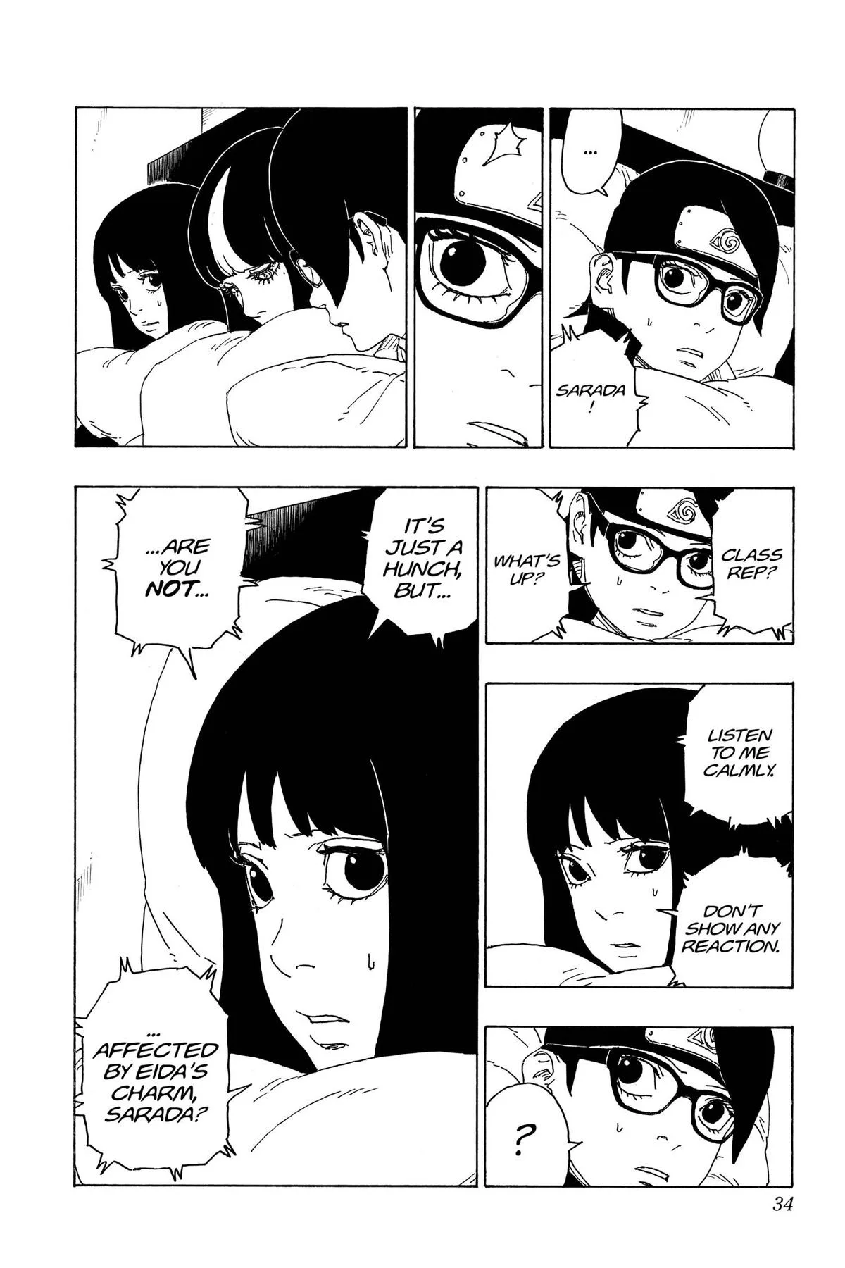 Boruto - Naruto Next Generations, chapter 76, page 34