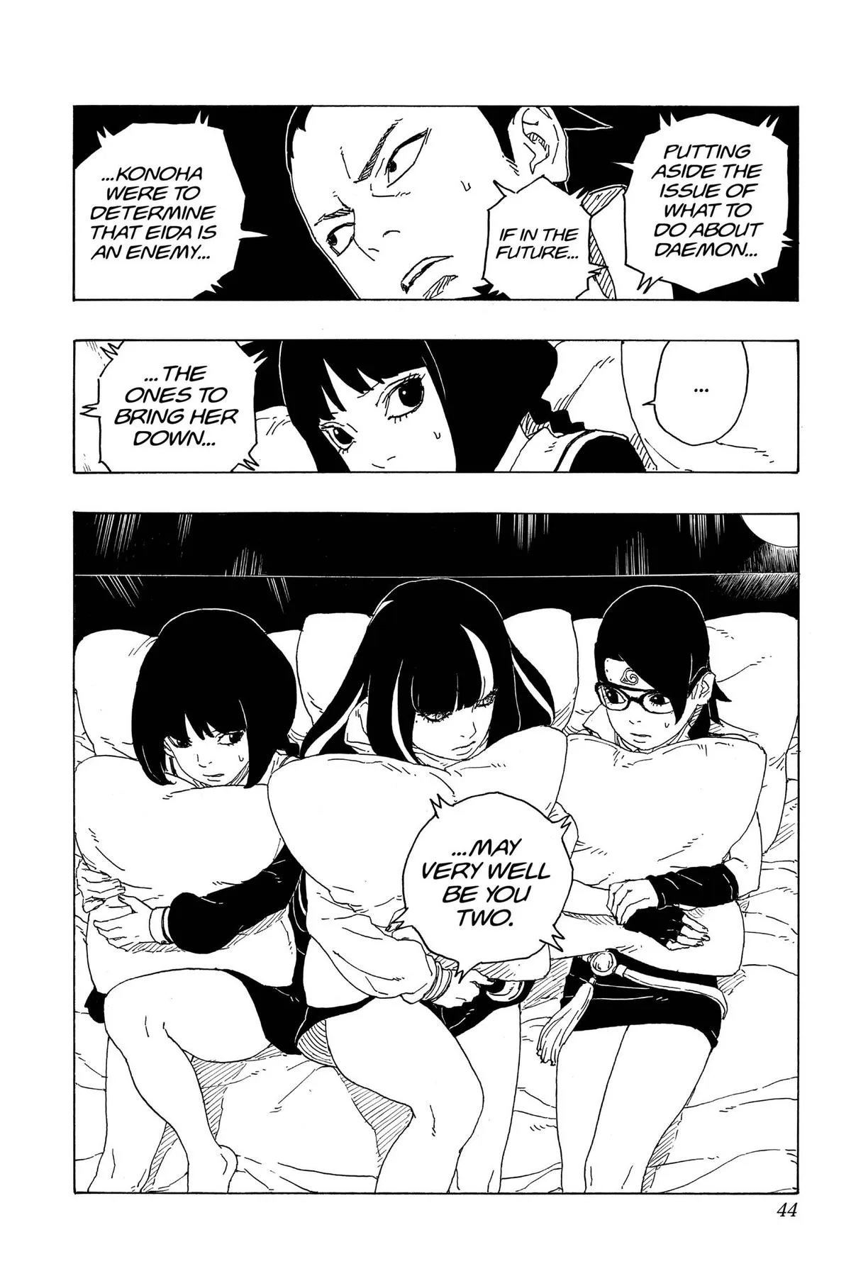Boruto - Naruto Next Generations, chapter 76, page 44