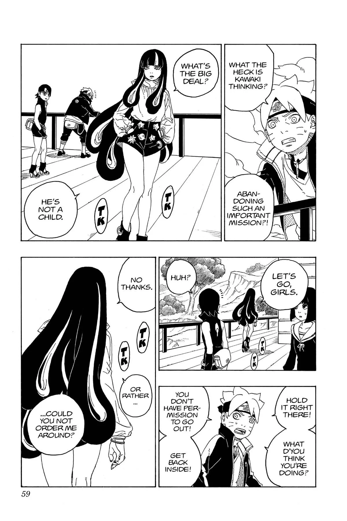 Boruto - Naruto Next Generations, chapter 77, page 11