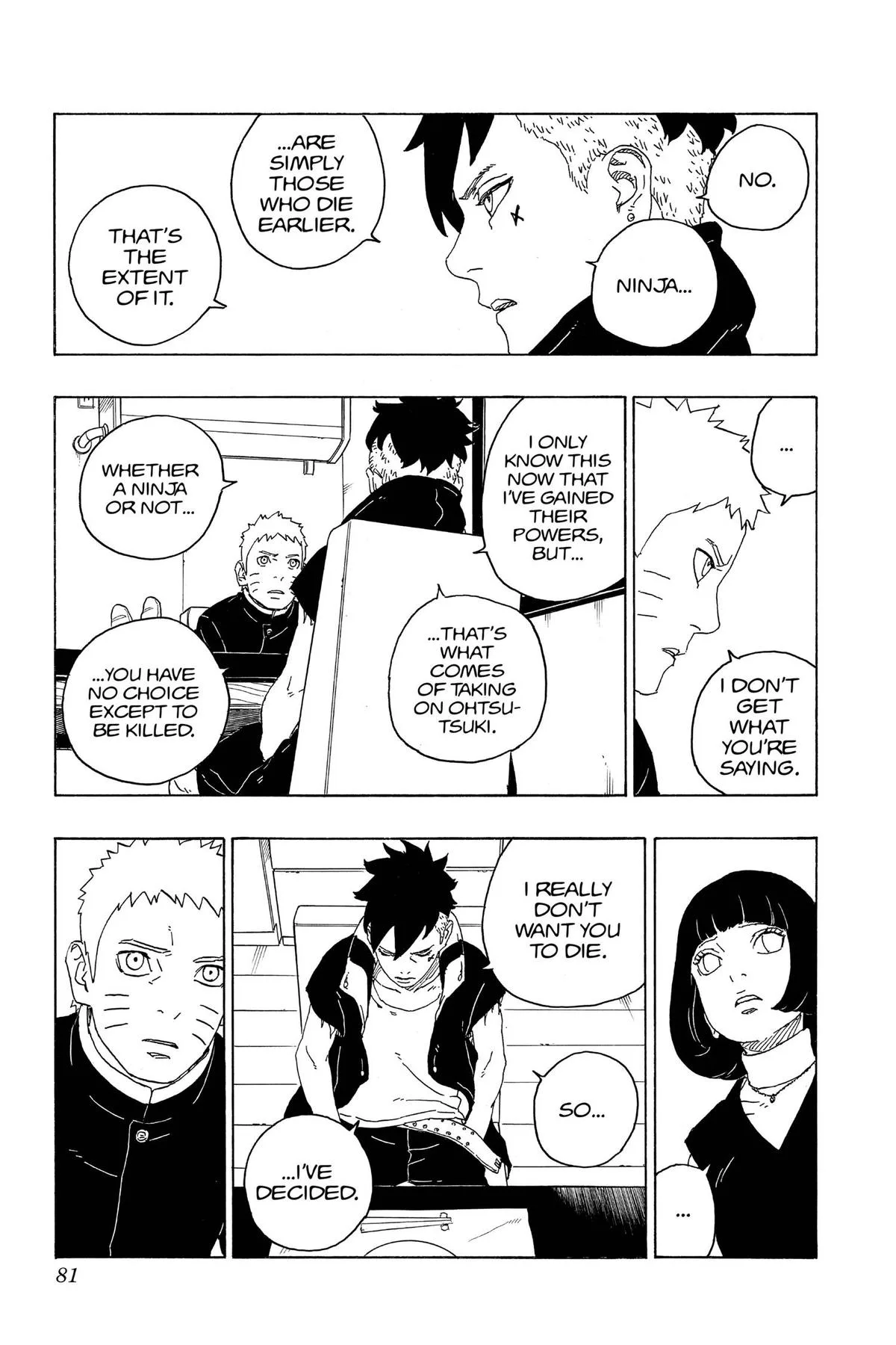 Boruto - Naruto Next Generations, chapter 77, page 33