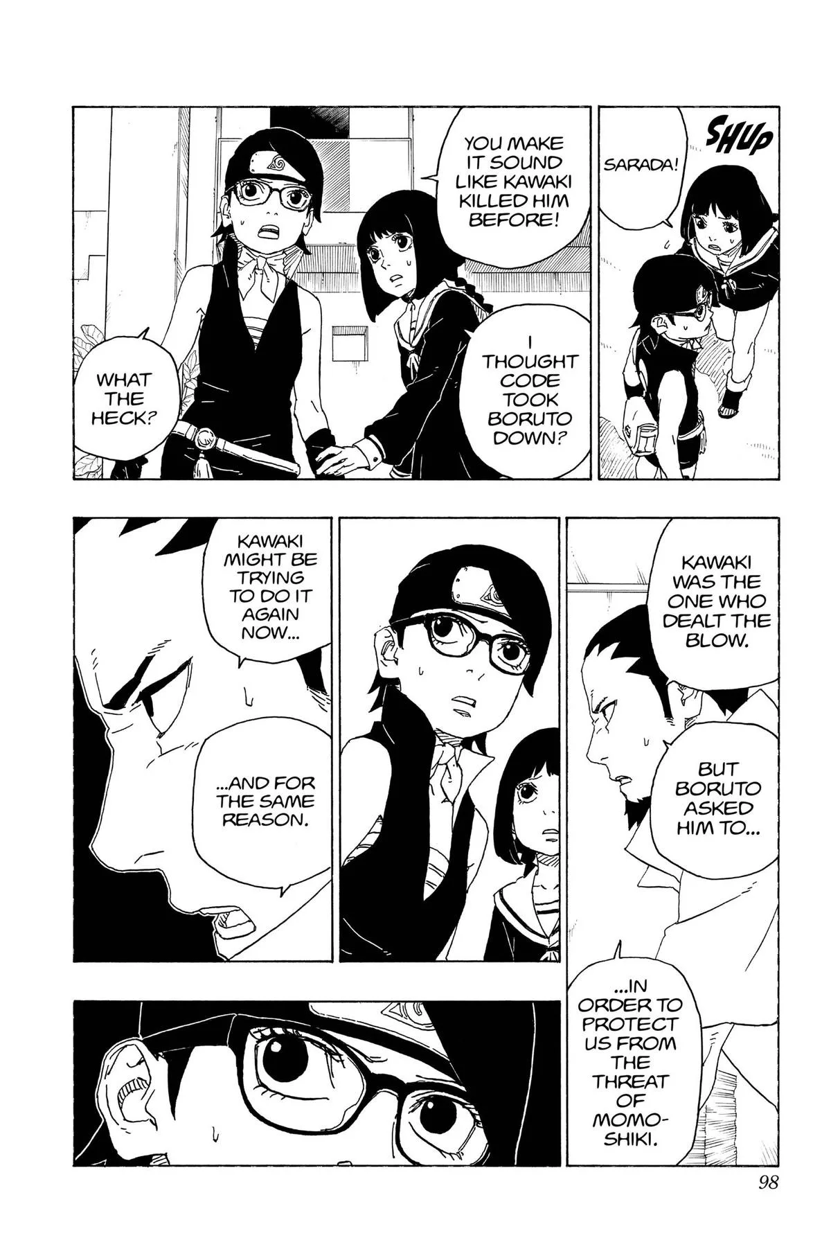 Boruto - Naruto Next Generations, chapter 78, page 8