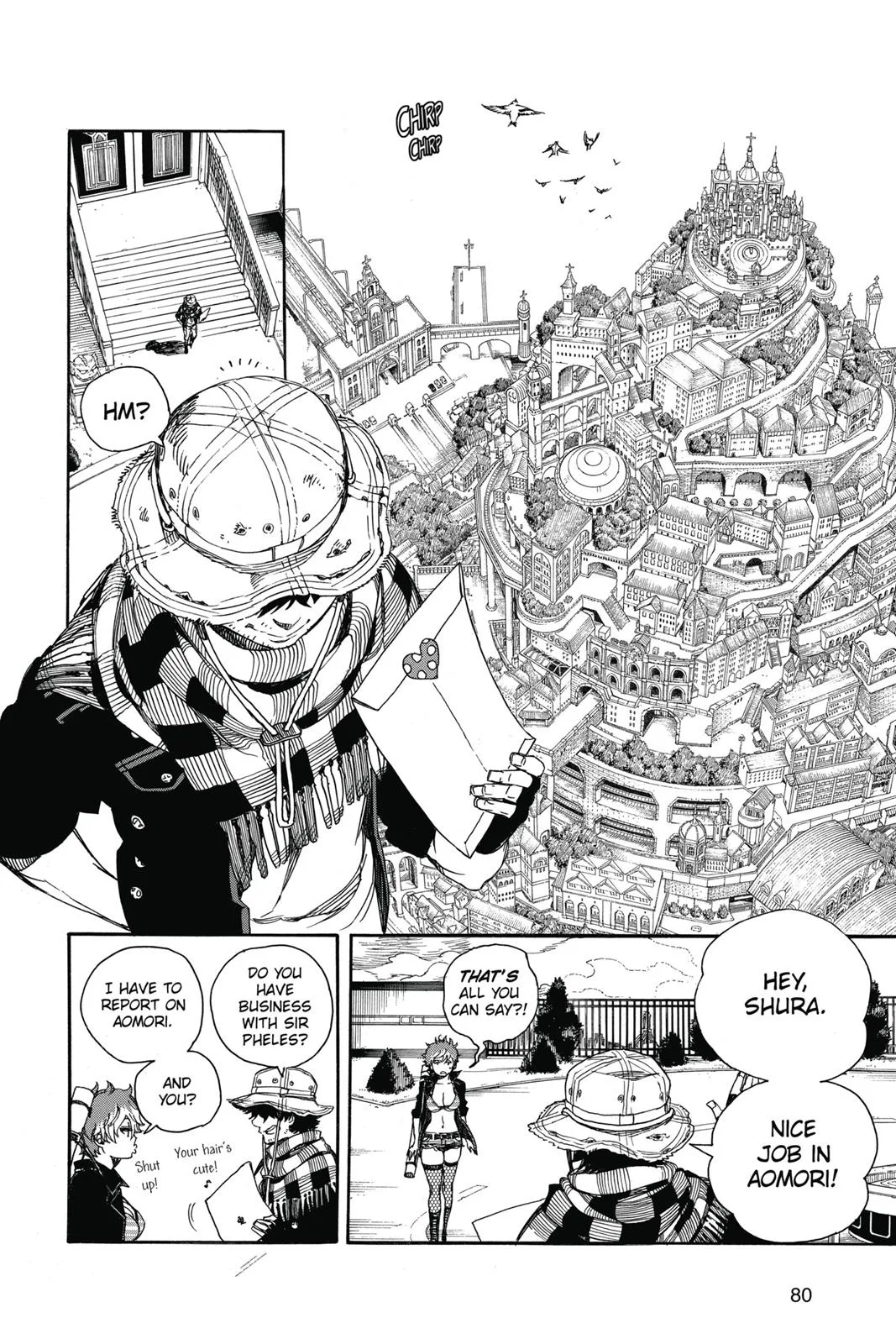 Blue Exorcist, chapter 81, page 2