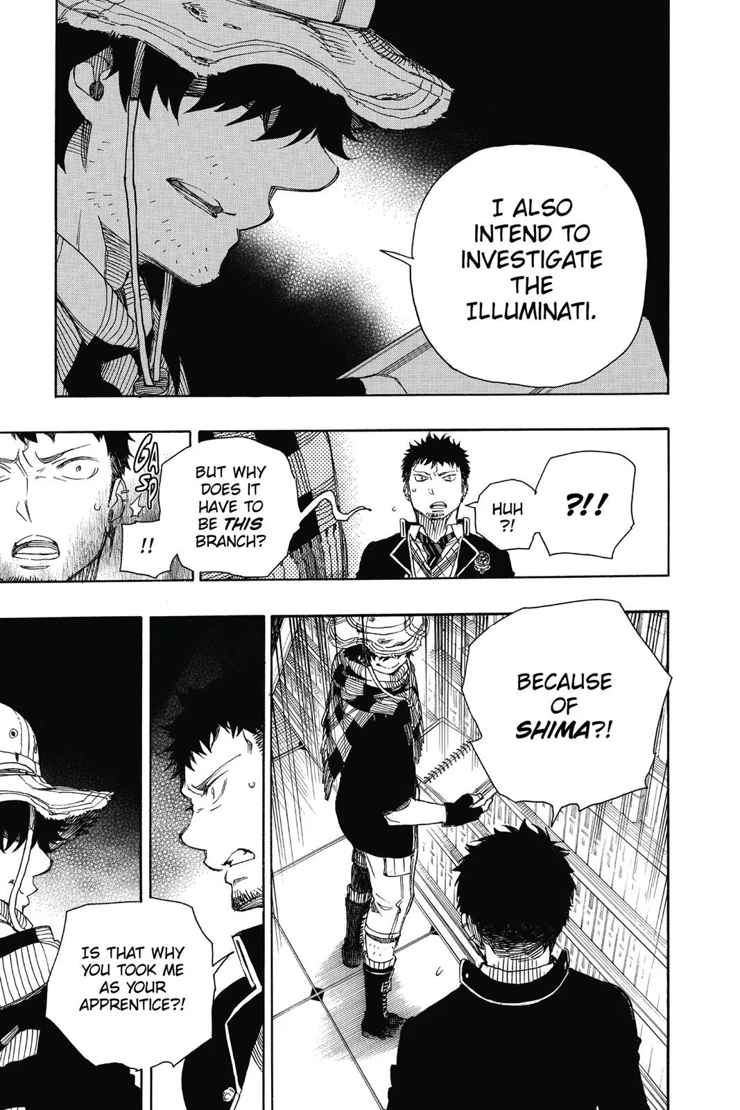 Blue Exorcist, chapter 81, page 18