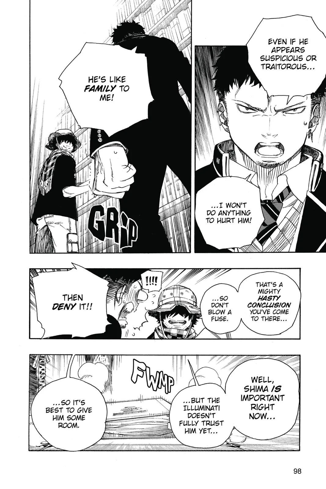 Blue Exorcist, chapter 81, page 19
