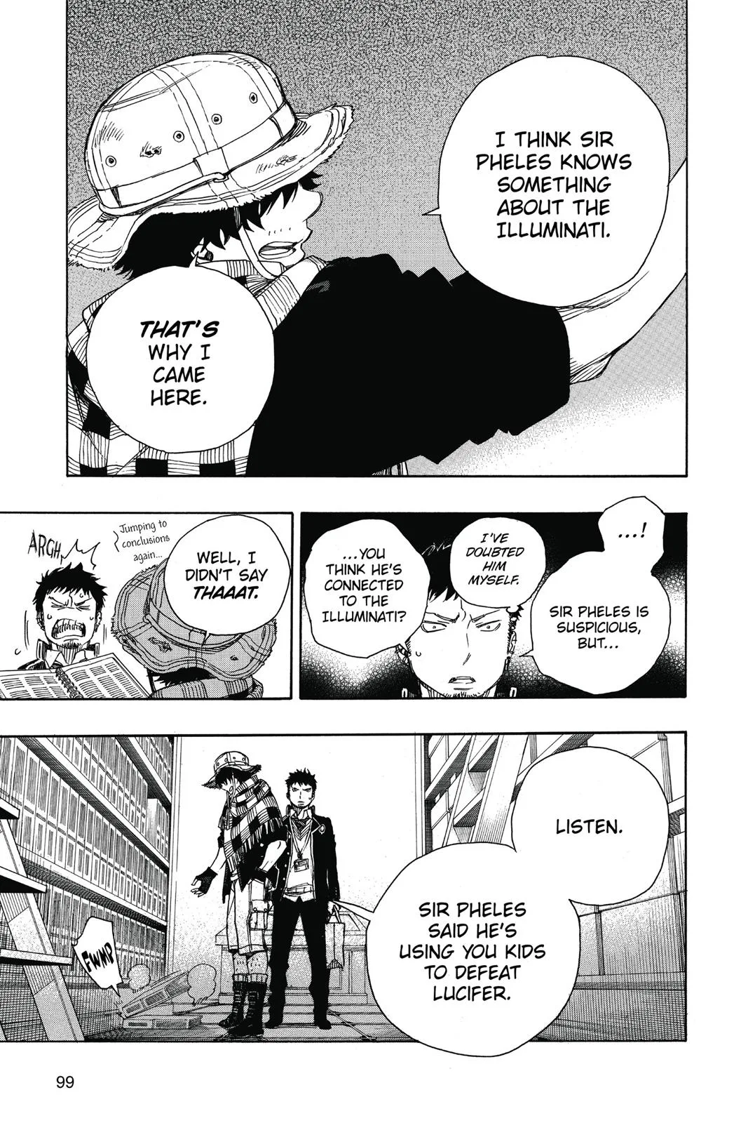 Blue Exorcist, chapter 81, page 20