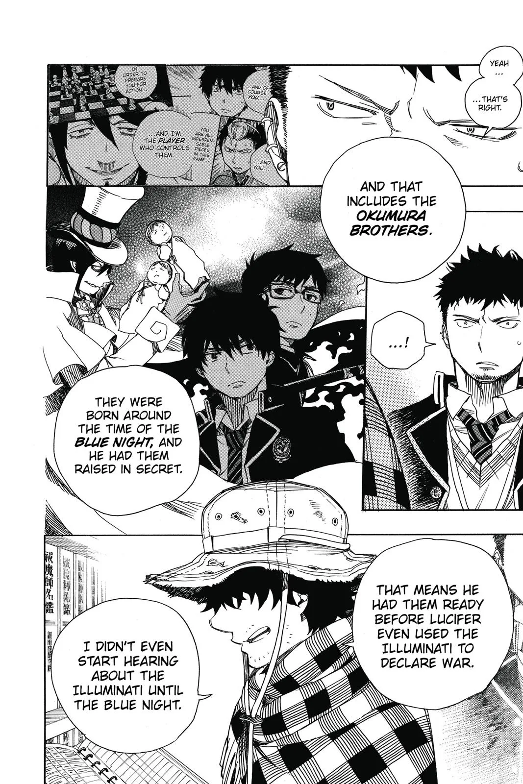 Blue Exorcist, chapter 81, page 21