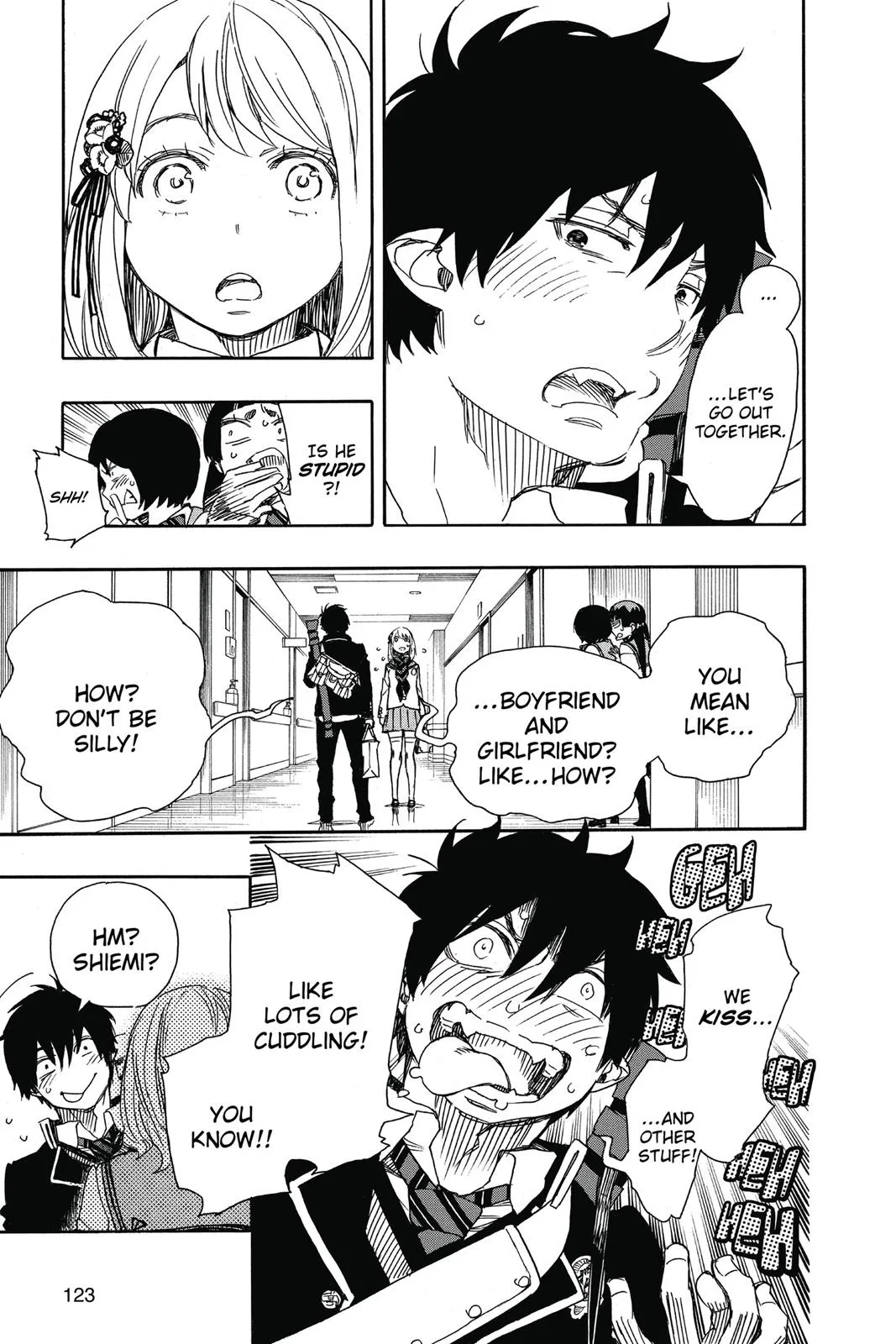Blue Exorcist, chapter 82, page 9