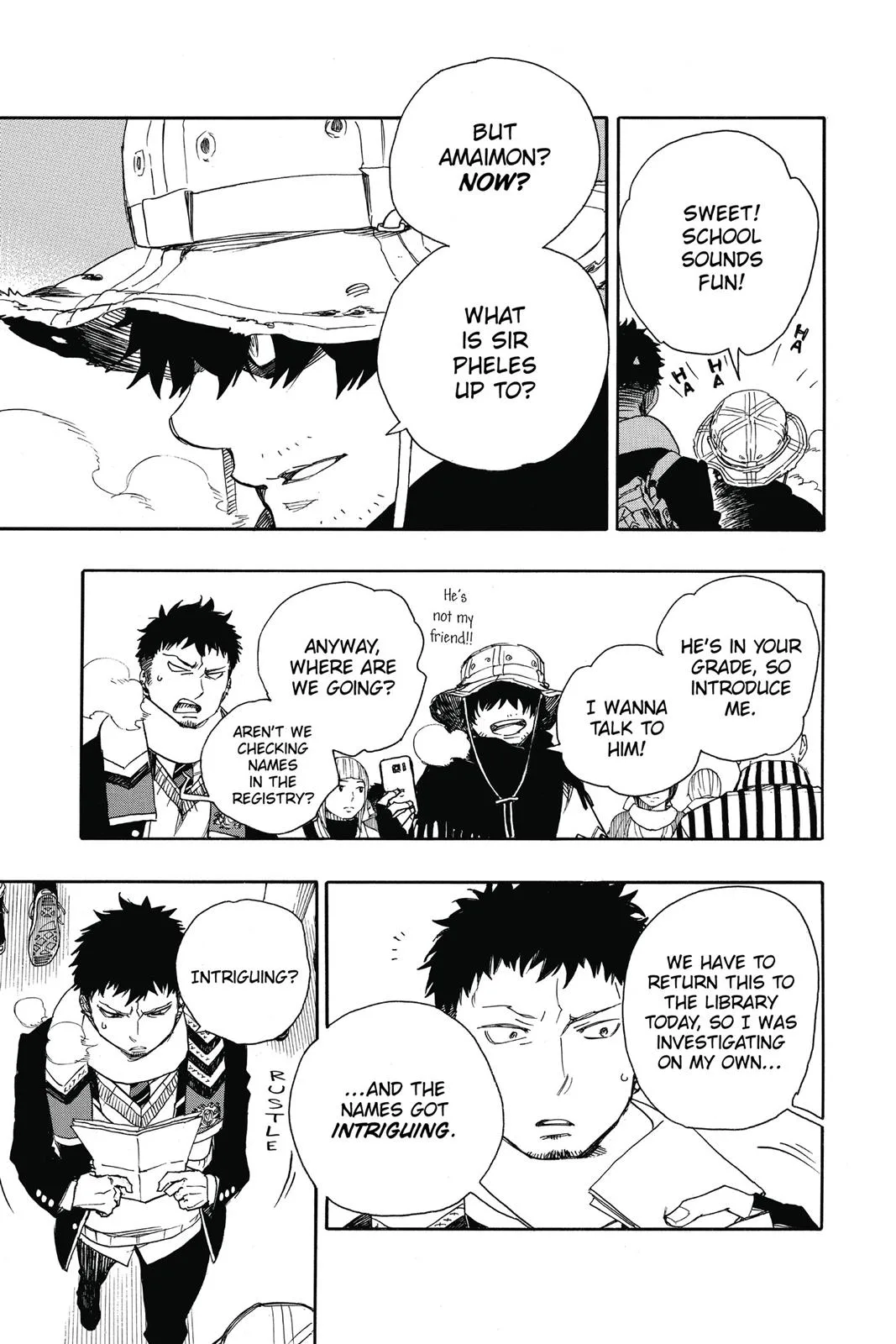 Blue Exorcist, chapter 83, page 17