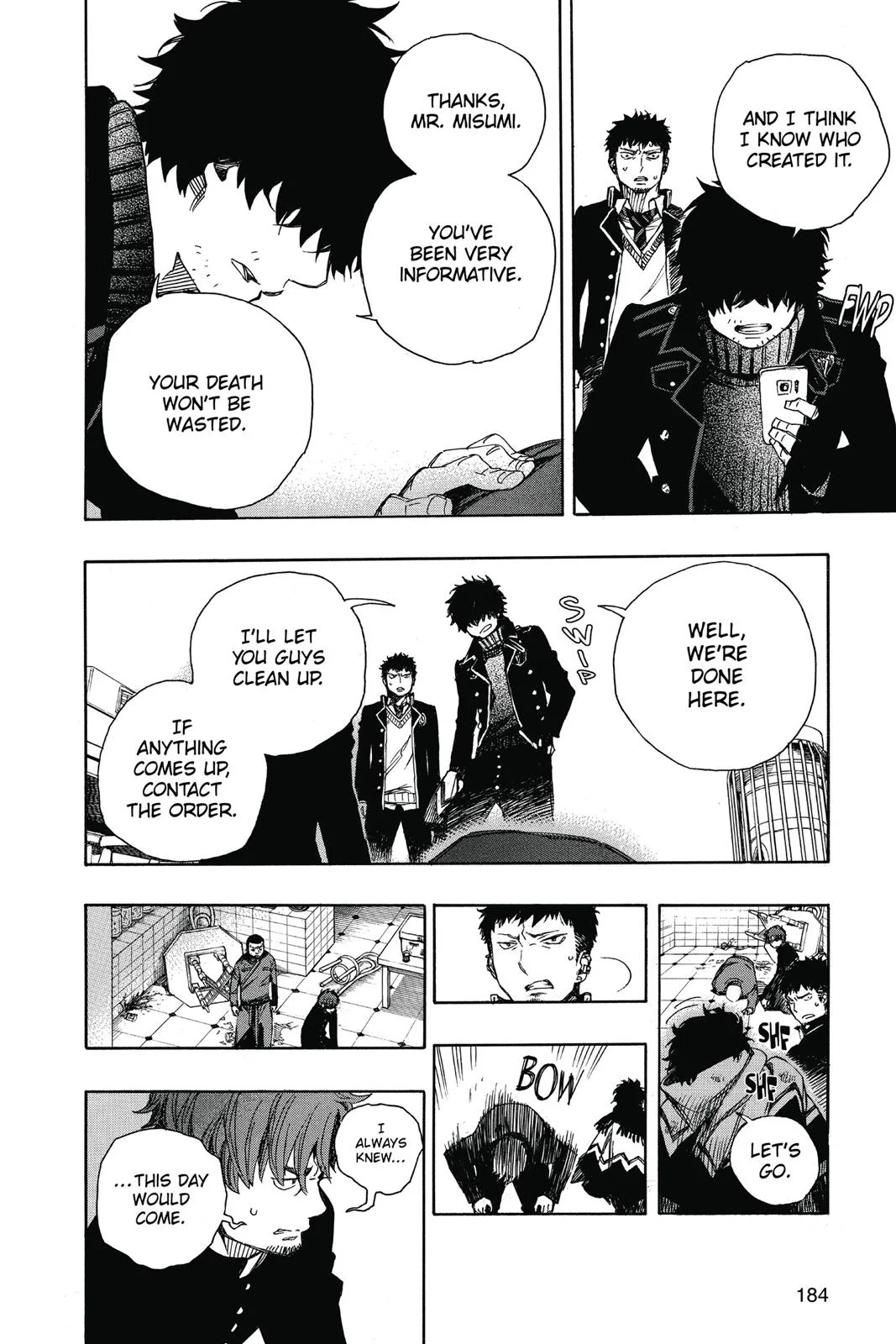 Blue Exorcist, chapter 83, page 34