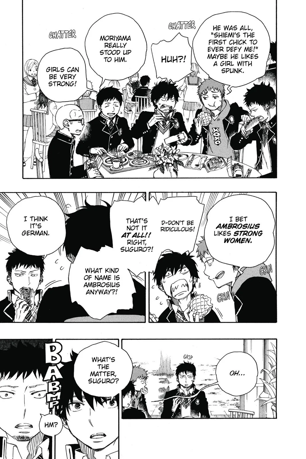 Blue Exorcist, chapter 84, page 11