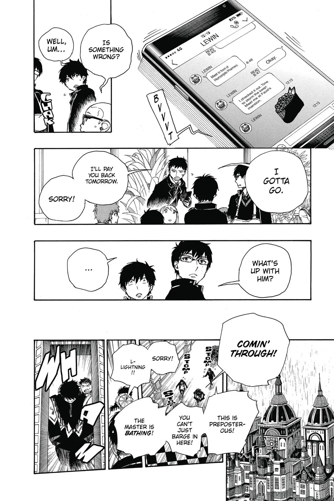 Blue Exorcist, chapter 84, page 16