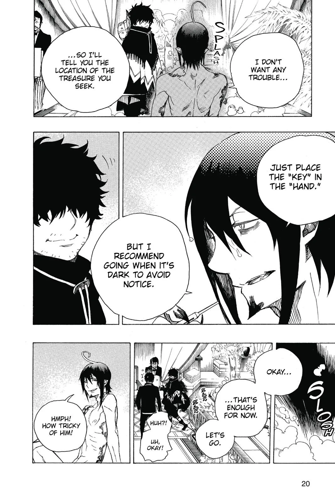 Blue Exorcist, chapter 84, page 20