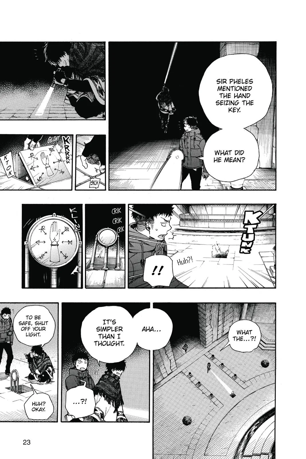 Blue Exorcist, chapter 84, page 23