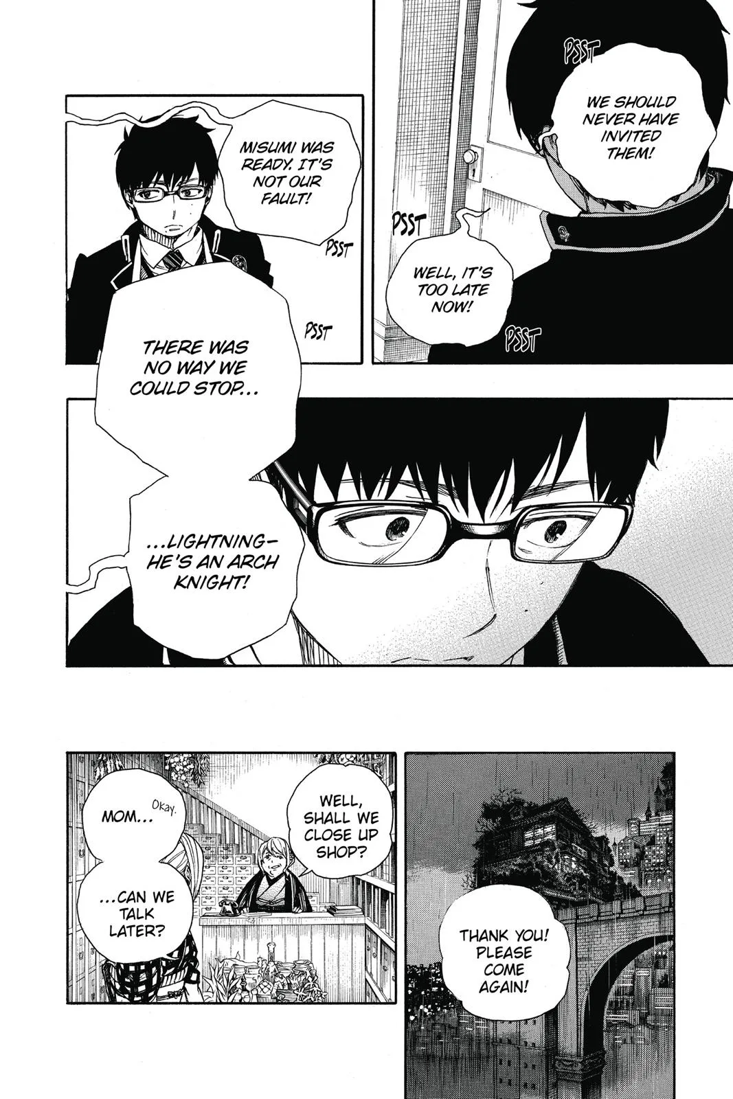 Blue Exorcist, chapter 84, page 28