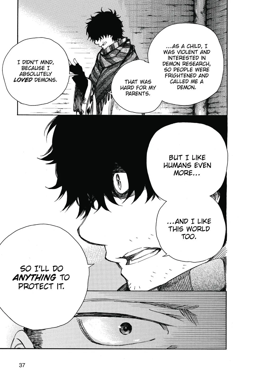 Blue Exorcist, chapter 84, page 37