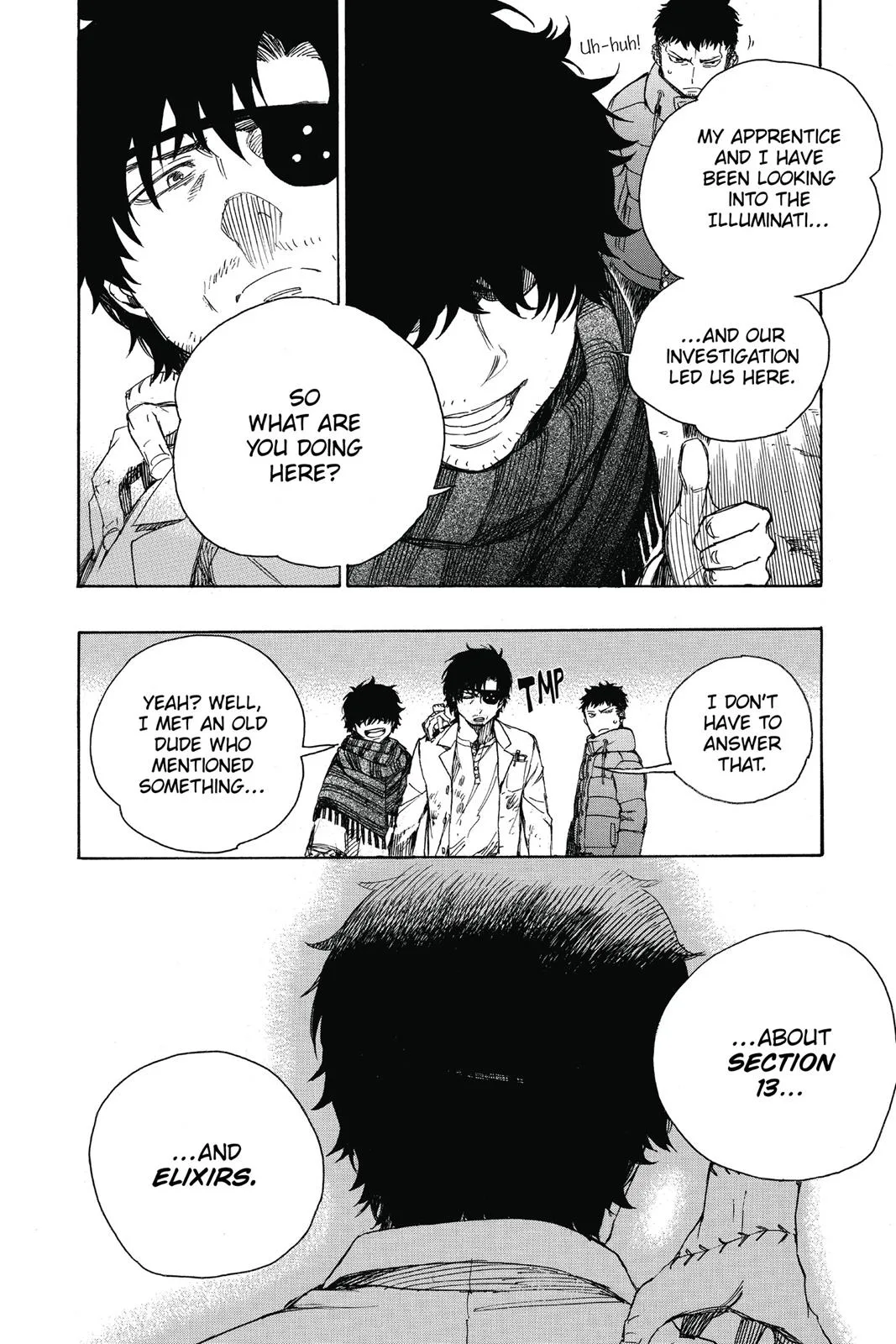 Blue Exorcist, chapter 85, page 4