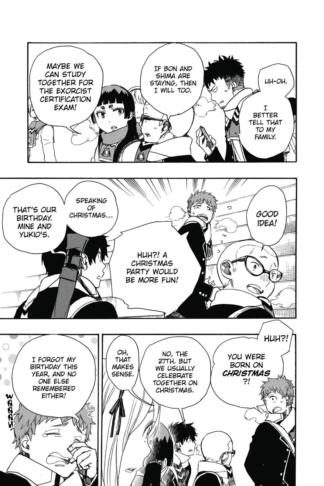 Blue Exorcist, chapter 87, page 28