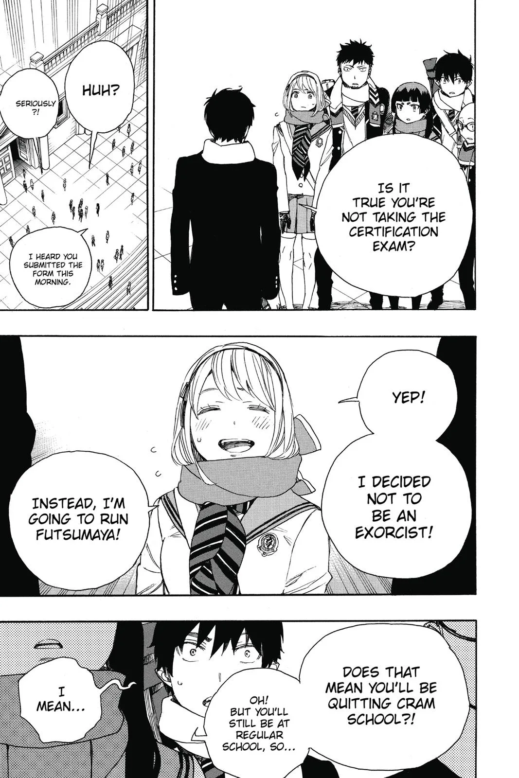 Blue Exorcist, chapter 87, page 30