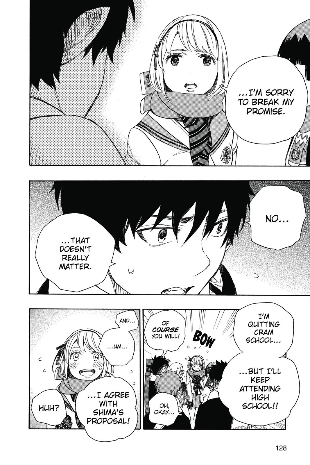 Blue Exorcist, chapter 87, page 33