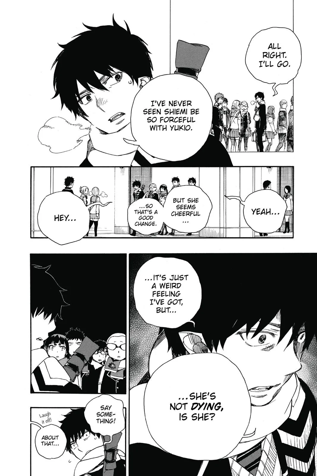 Blue Exorcist, chapter 88, page 4