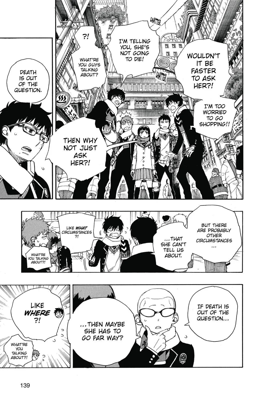 Blue Exorcist, chapter 88, page 9