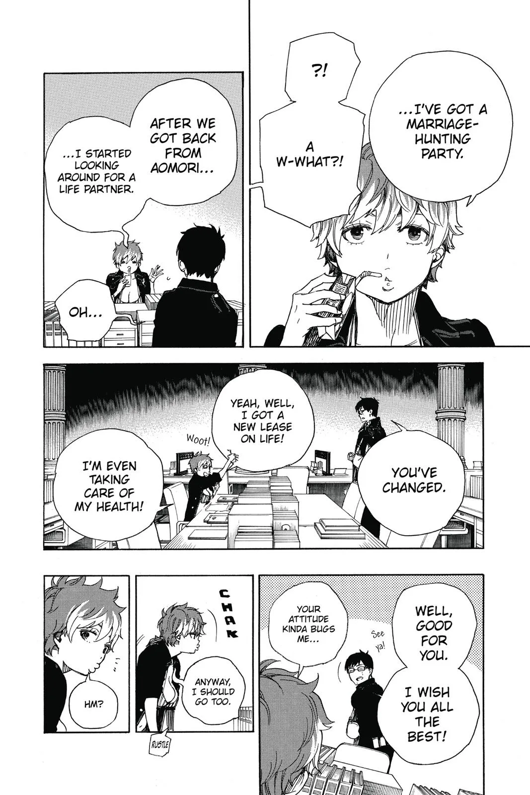 Blue Exorcist, chapter 88, page 28