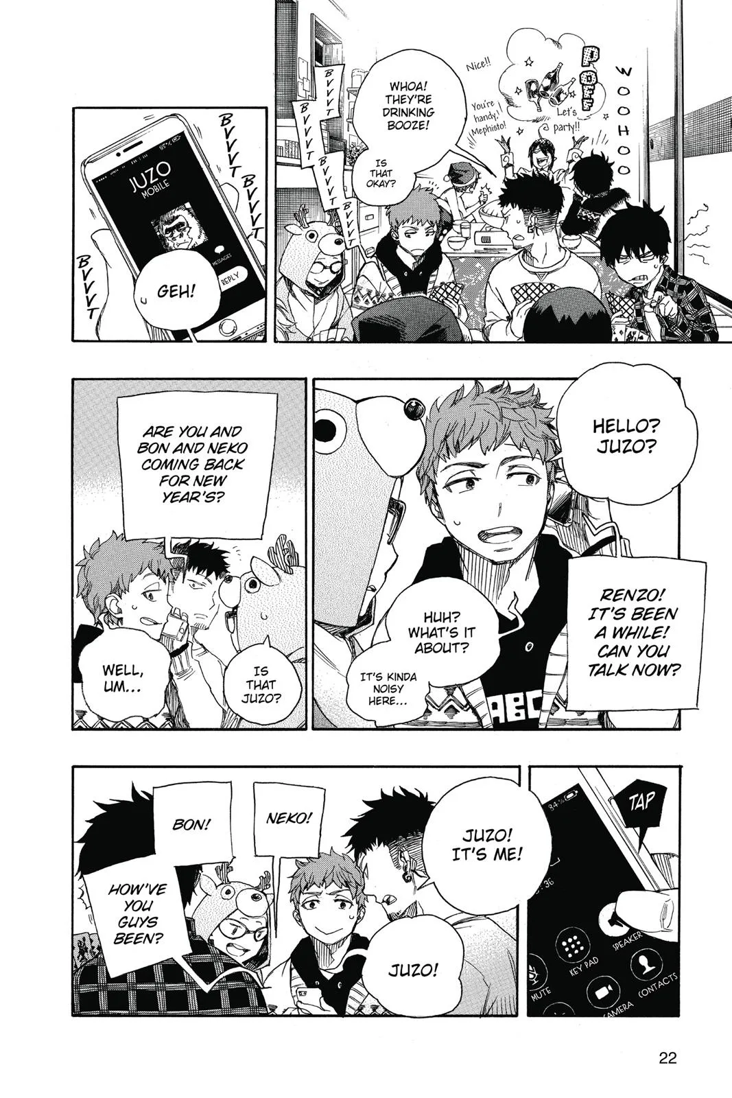 Blue Exorcist, chapter 89, page 23