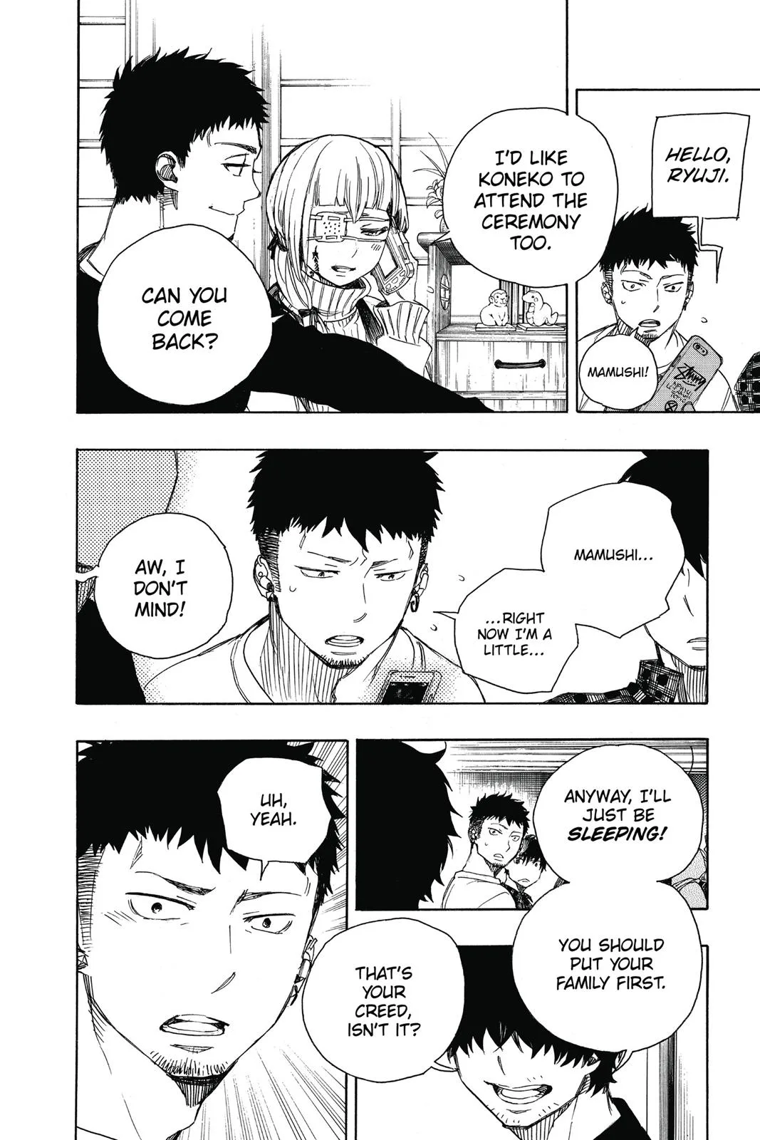 Blue Exorcist, chapter 89, page 25