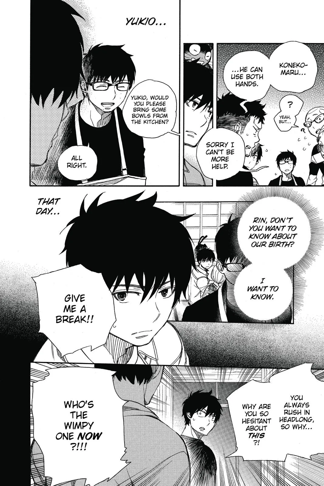 Blue Exorcist, chapter 90, page 10